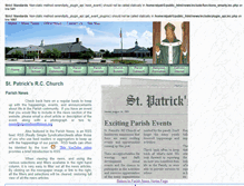 Tablet Screenshot of news.stpatricksmithtown.org