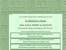 Tablet Screenshot of golf.stpatricksmithtown.org